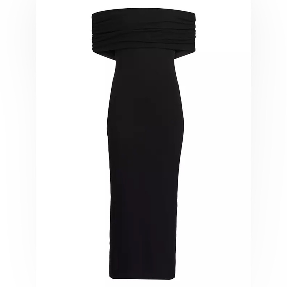 NWT Reformation Josefina Ribbed Off the Shoulder Bodycon Dress Size Small
